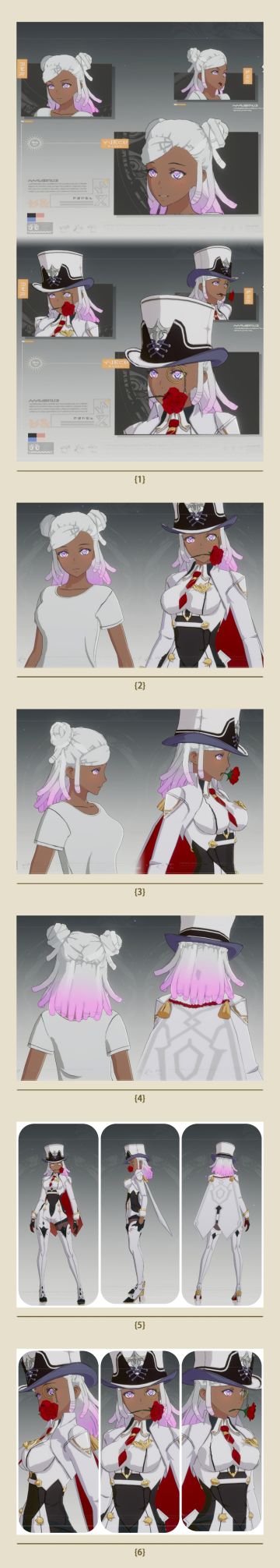 【捏脸分享】黑皮御姐