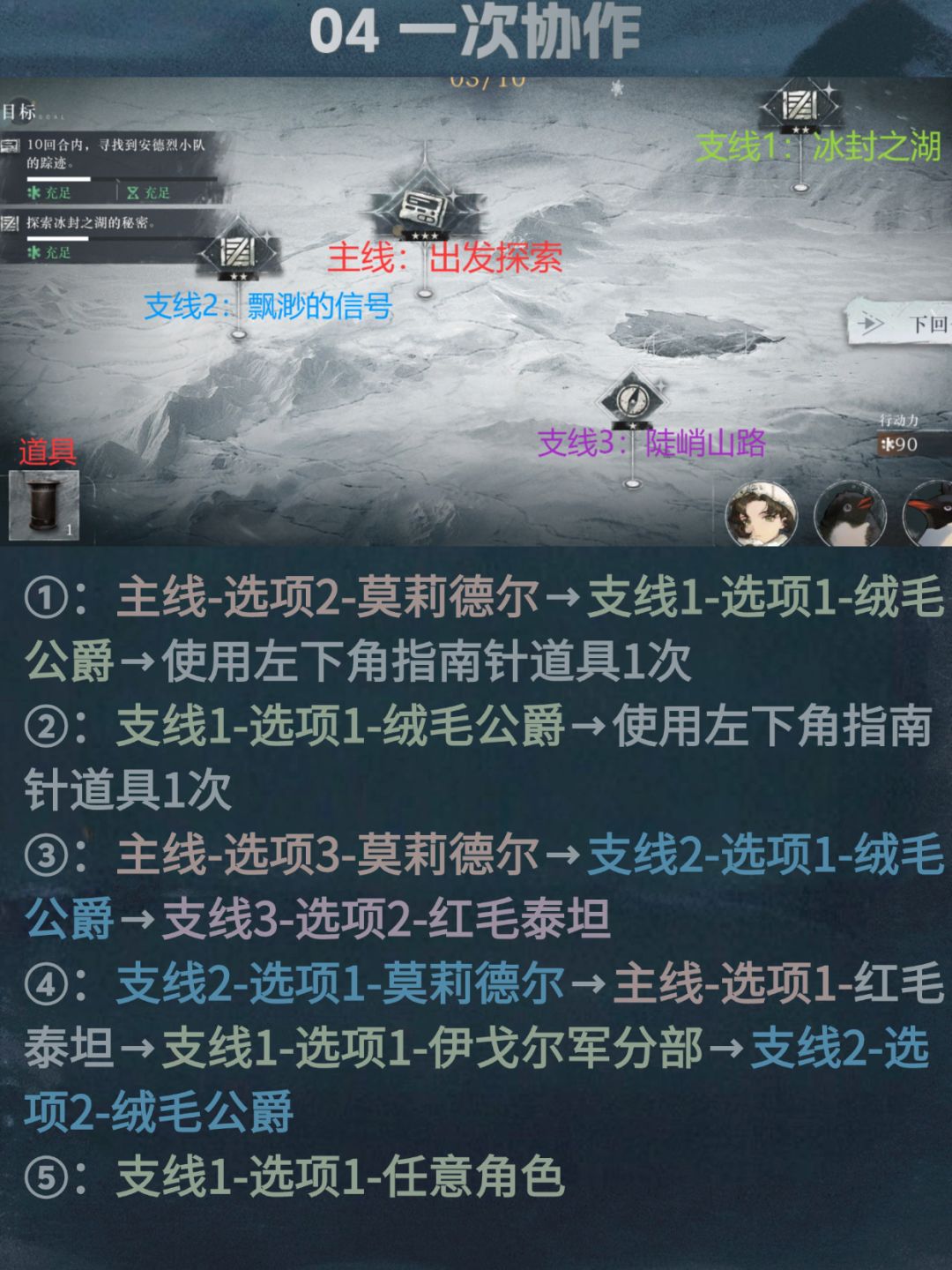 【冰原时隙】莫莉德尔角色活动攻略 2