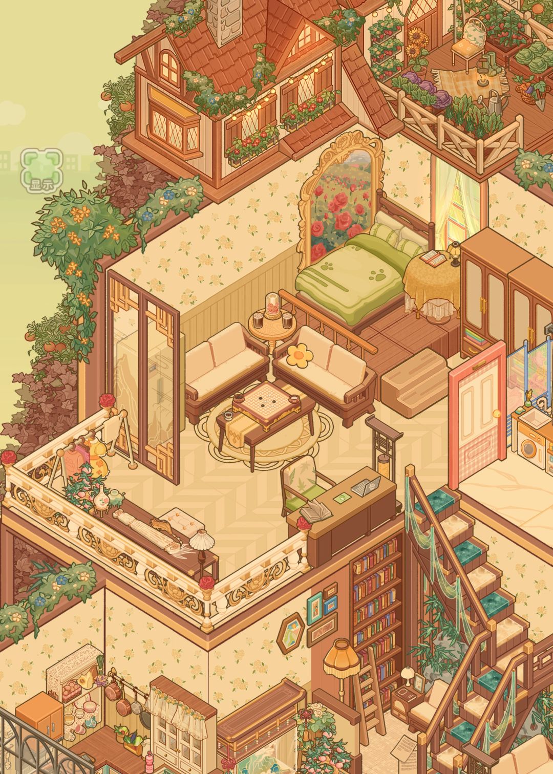 复古花藤双层别墅｜菜鸡梦想家建房分享 6