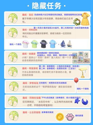 心动小镇隐藏任务合集（趣闻系列）