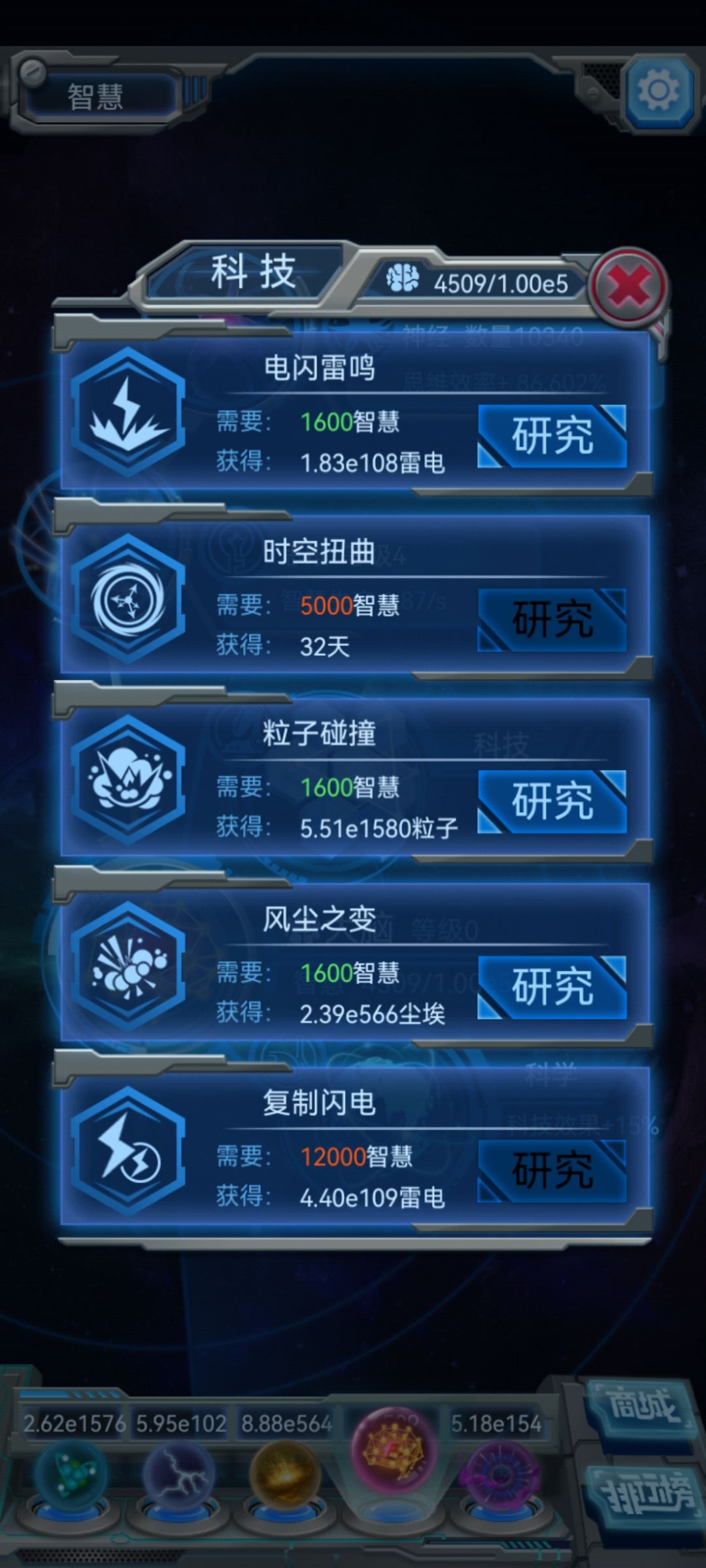 科技要拉到多少啊 1