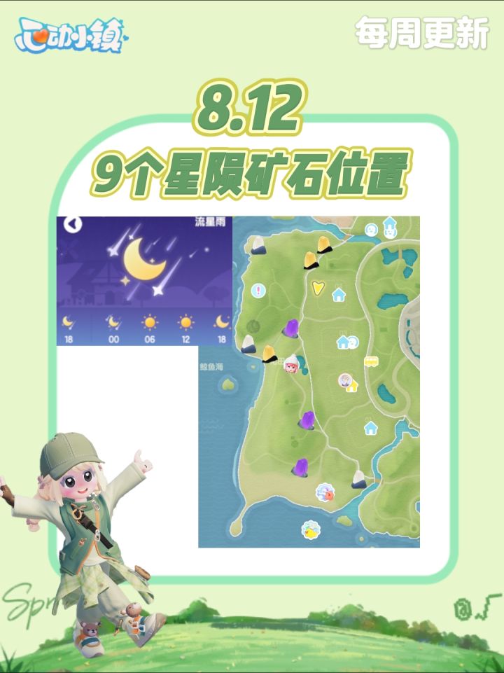 8月12日 9个星陨矿石位置来啦截图