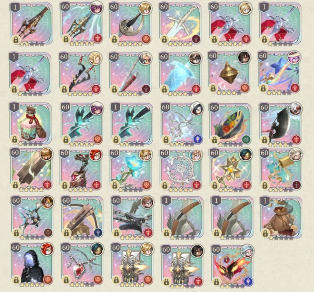500天咸鱼角色+专武+卡池 3