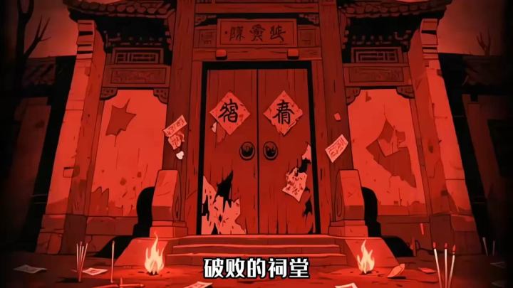 破败的祠堂,黑白无常,人面蜘蛛,鬼新娘...截图