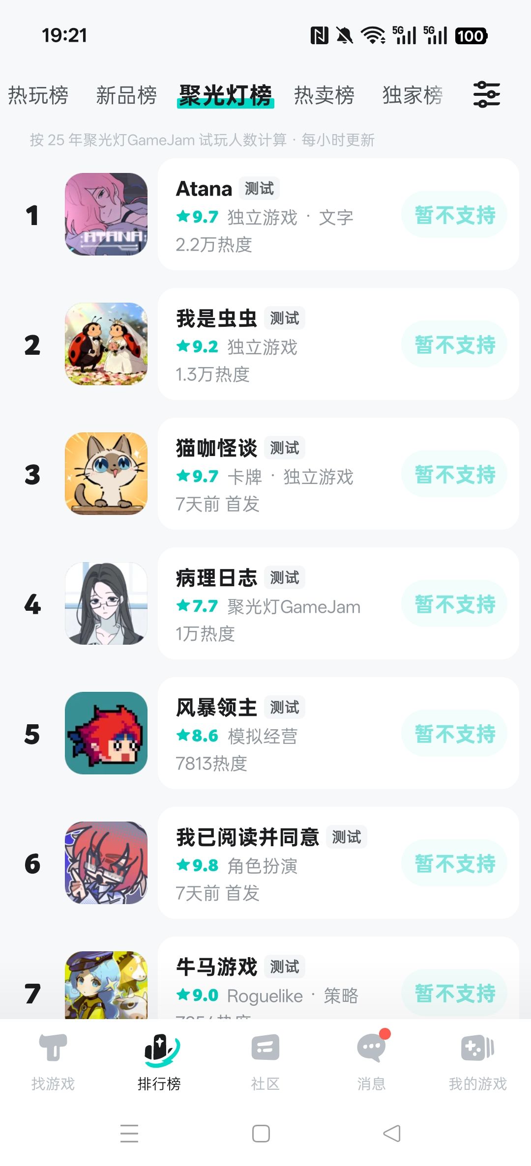 怎么全是暂不支持 1