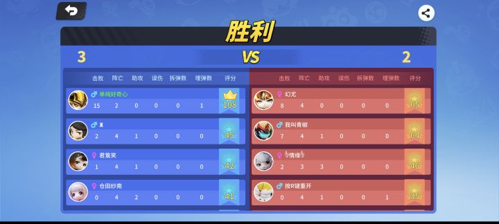 队友,队友口牙!!!截图