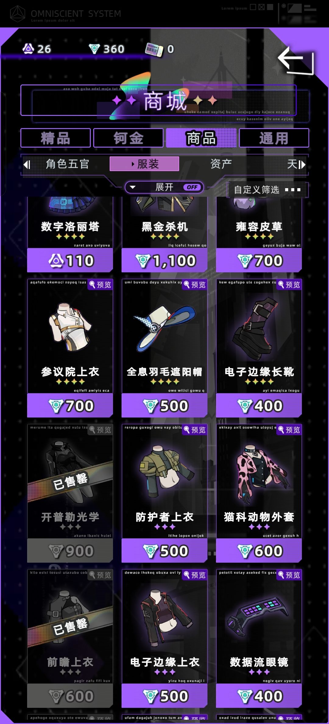 我才发现我看错服装了 2