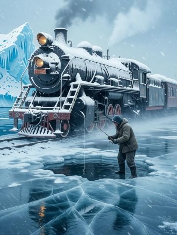 【垂钓四海】灾难？垂钓？雪国列车？冬天？