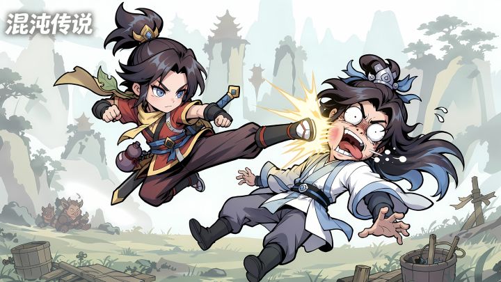 《混沌传说》水墨江湖等你来战,参与赢京东卡!截图