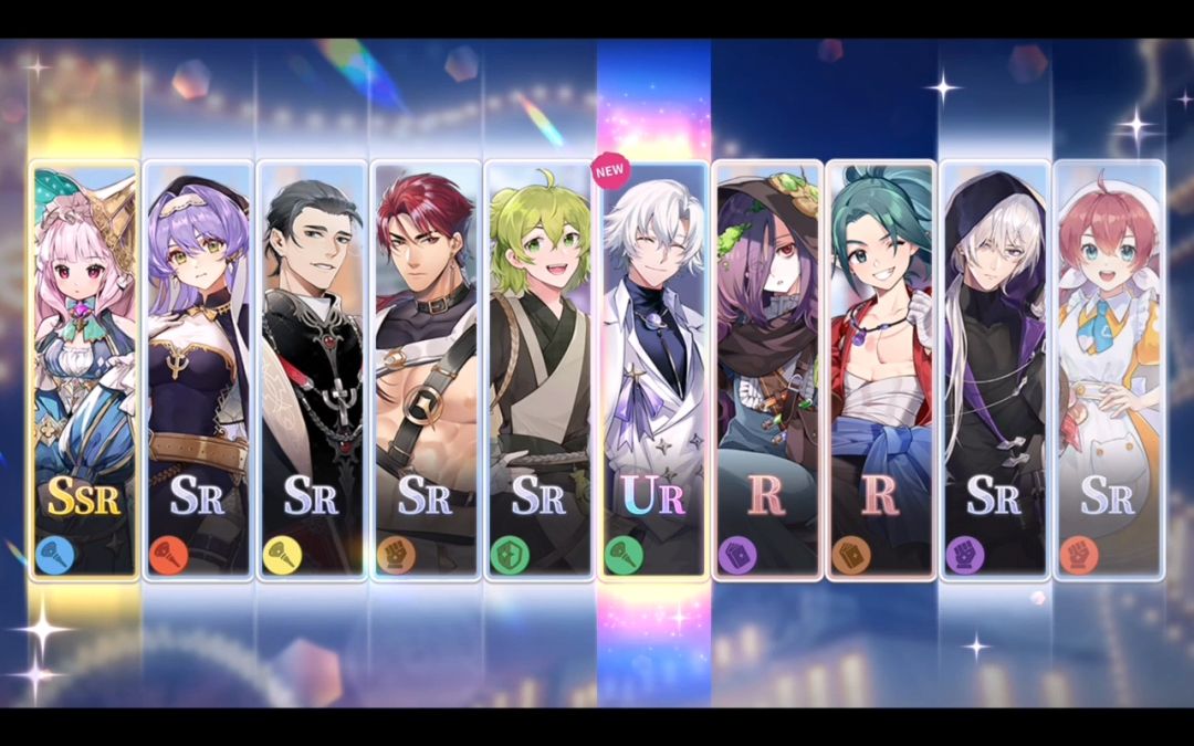 鸢紫誓约50抽3UR 3