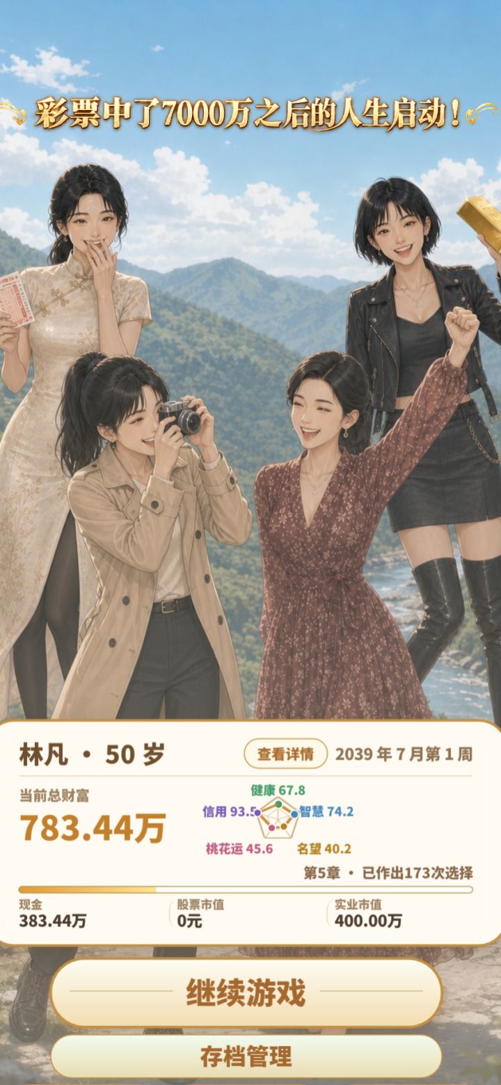 V2.0版本更新：大幅修改第二章以后的剧情，并优化了卡顿情况截图