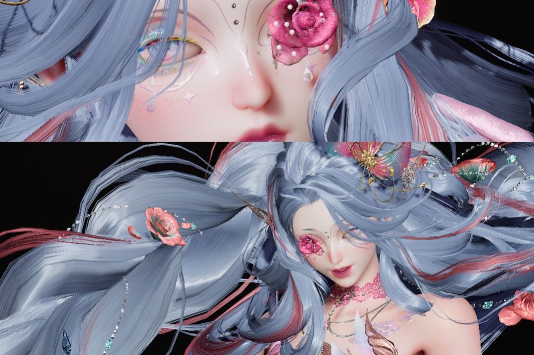 【朔月神临】前八色盘染色搭配分享 15