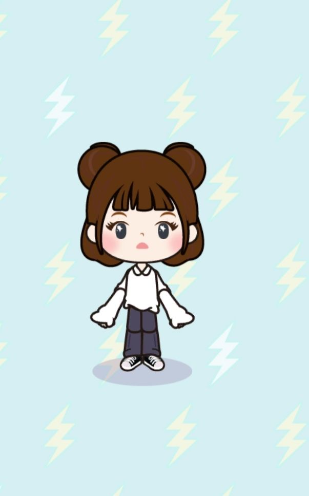 双丸子还是双马尾,好纠结截图
