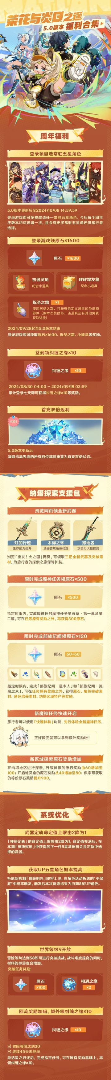 5.0前瞻兑换码来了