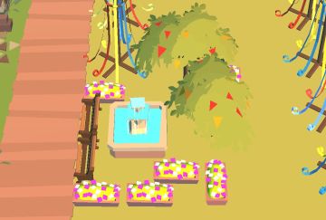 费劲巴拉造了一个小公园，可以骗到可爱活泼皮皮或者石石入住吗🥺