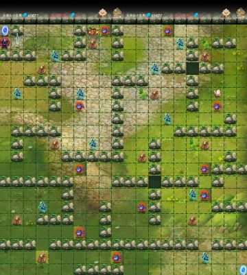 天弃山小世界地图