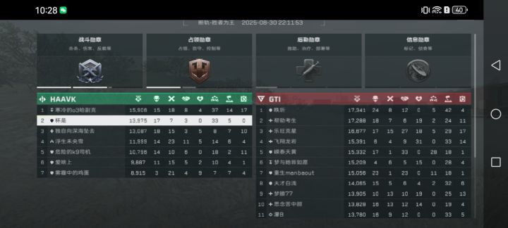 哈夫克七勇士截图