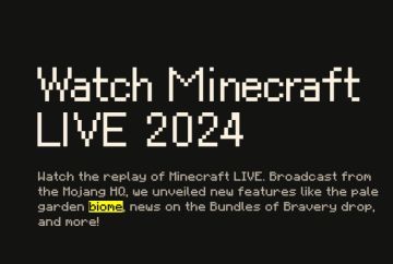MC官网意外泄露2024Live部分更新内容