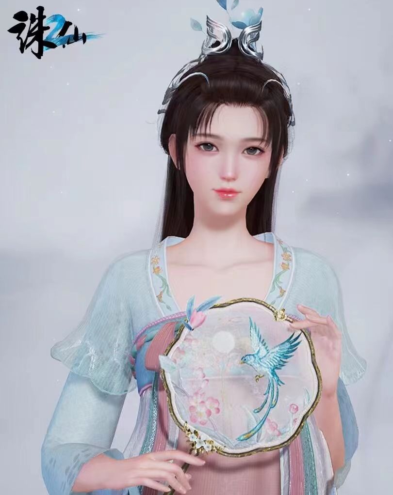 这个建模真的美上我的心巴 2