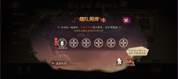 组队截图