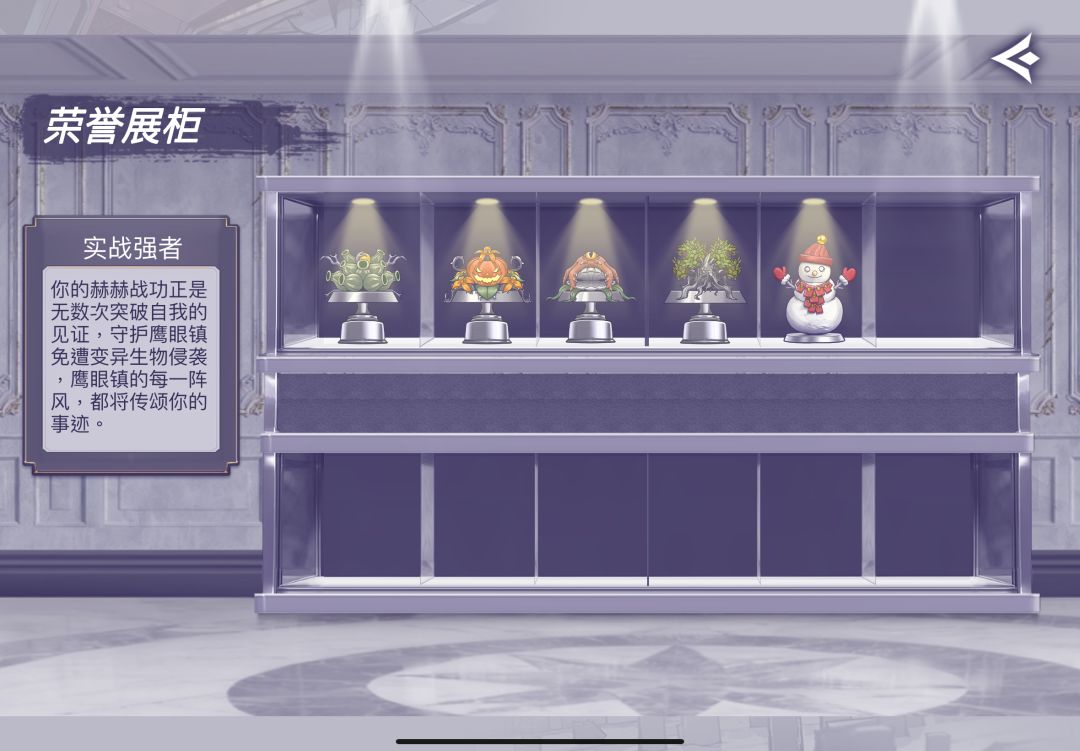 成就奖杯全齐 3