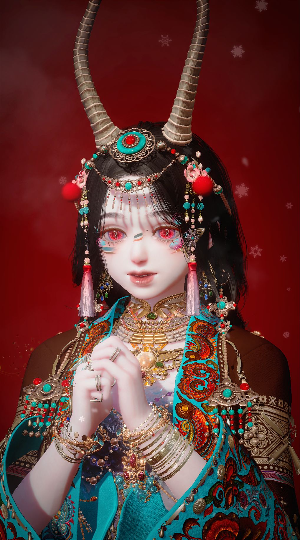 有这么美的藏风少女进入以闪我不当欧风推了 3