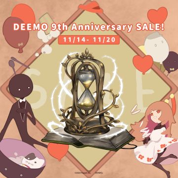 【古树旋律DEEMO 9 周年生日快乐─ iOS / Android 双平台庆祝活动】