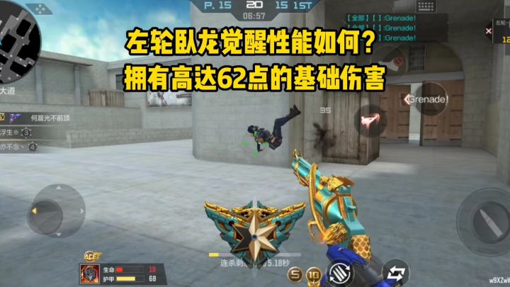 左轮卧龙觉醒性能如何？拥有高达62点的基础伤害！截图