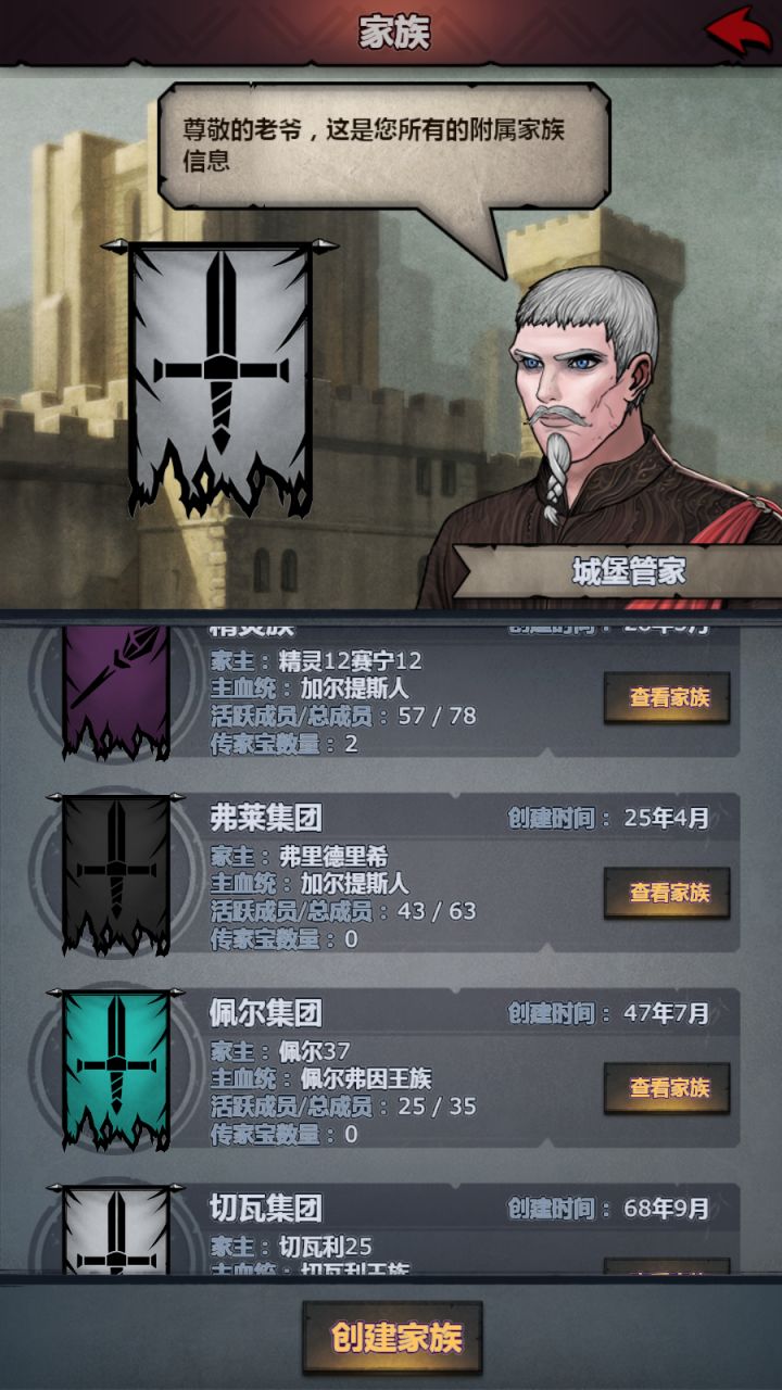 我以为一个家族只有六个传家宝.....然后搜了一下....截图