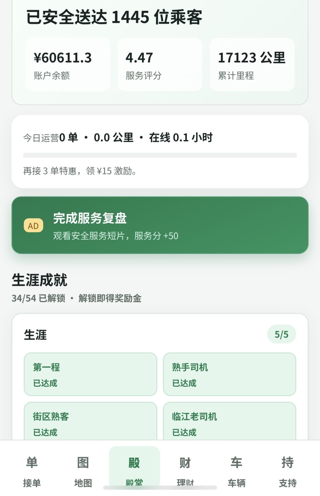 那个服务分怎么看还差多少加分啊 1