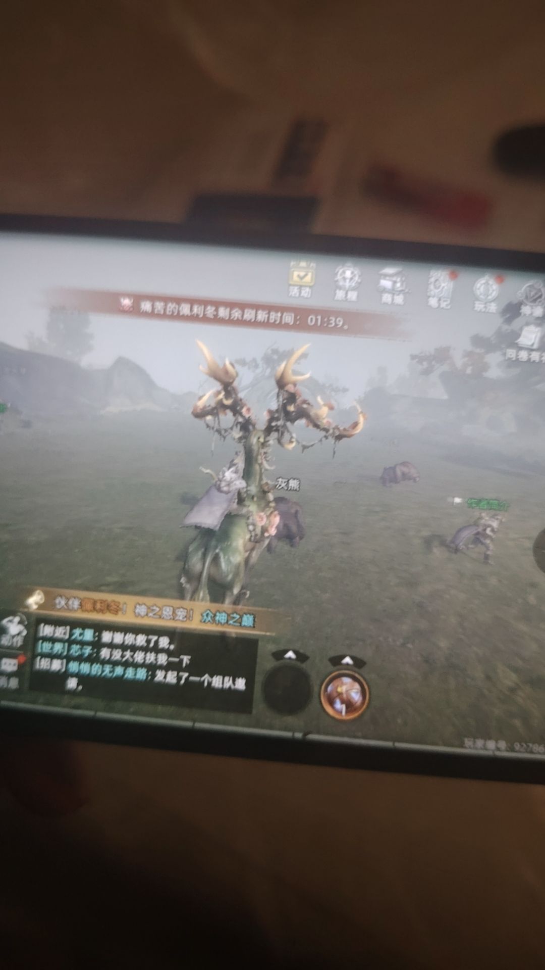 找共建队友截图