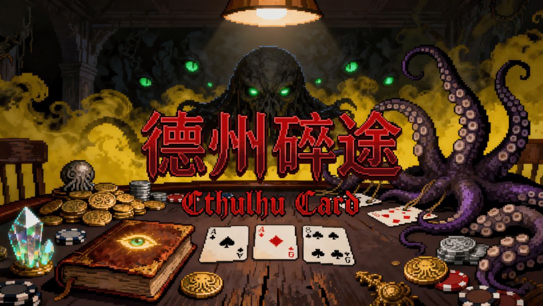 【游戏上新自荐】德州碎途,用扑克与古神共舞 1