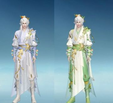 新时装【小确杏·男】3套染色数据