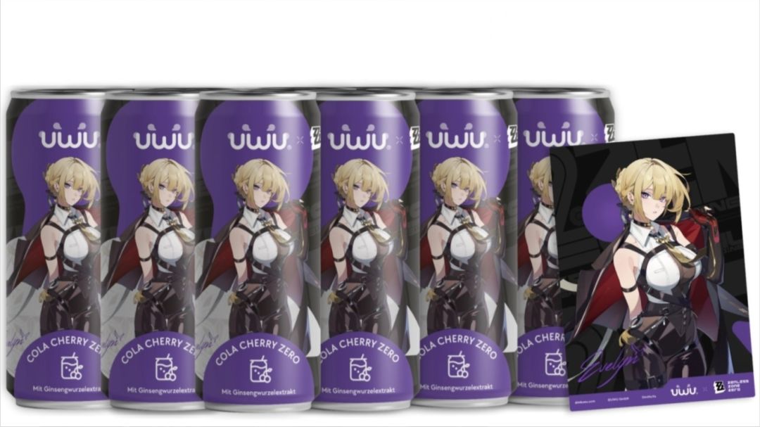绝区零×UWU联名可乐,仅限欧洲配送! 3