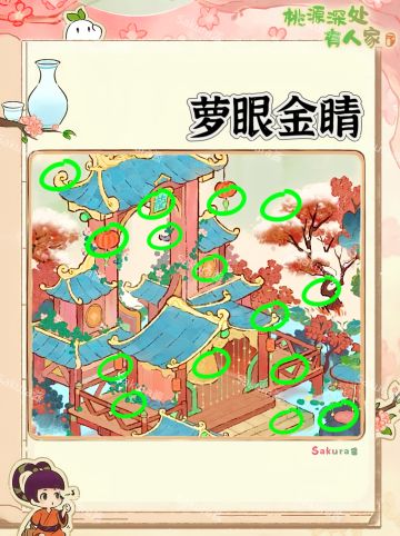 萝眼金睛⭐3关共45处全攻略⭕
