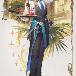 调酒战斗两不误!白银之城尔阁角色扉页揭晓 1