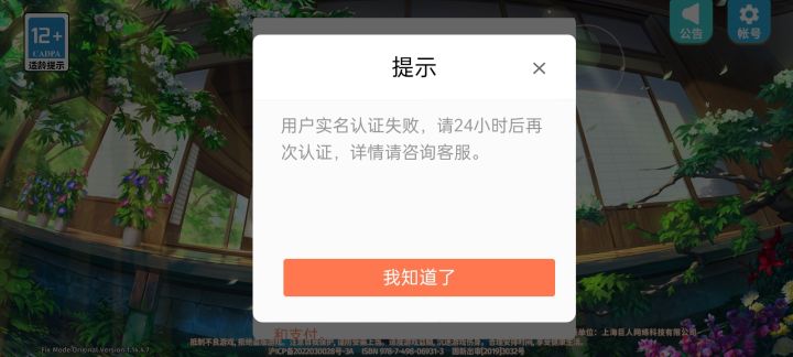 这是怎么回事啊一直实名认证失败截图