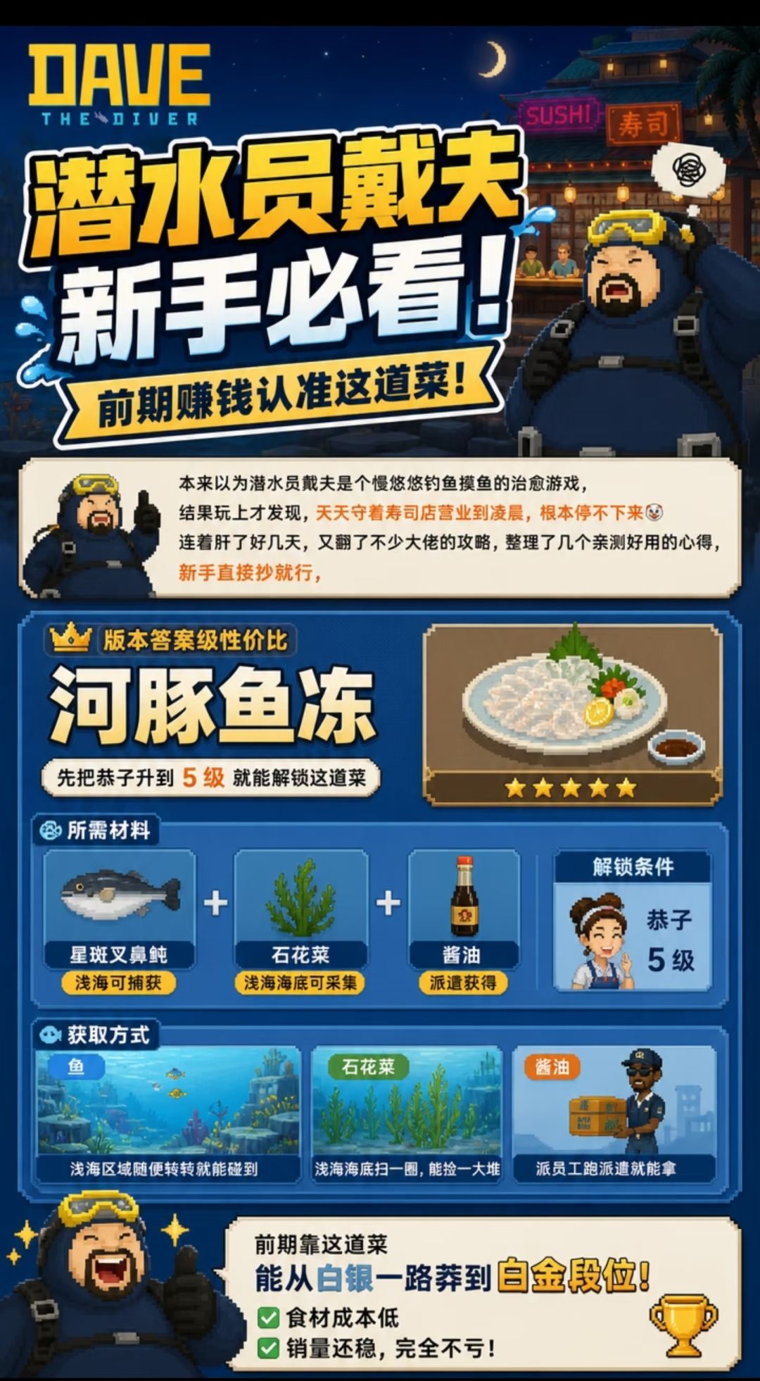 潜水员戴夫25小时踩坑:新手直接抄这份干货 2