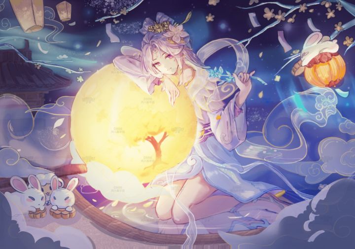 【DMM画手合绘】月下逢插图截图