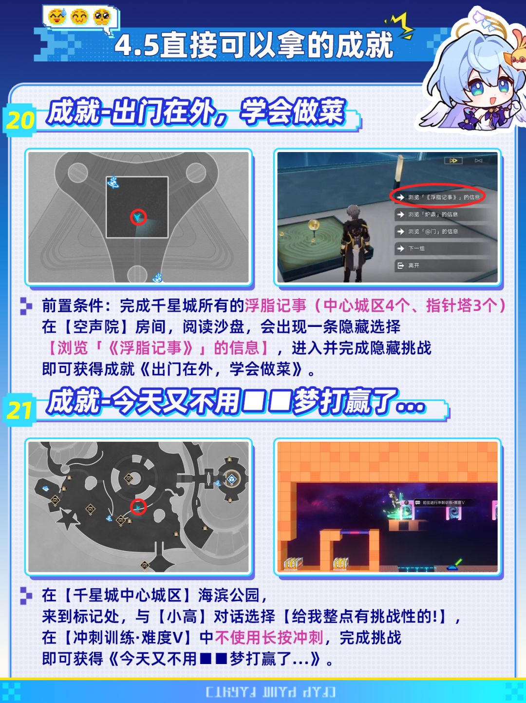 【V4.5攻略】千星城新增21个隐藏成就❗ 12
