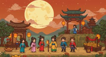 举国同庆、阖家团圆