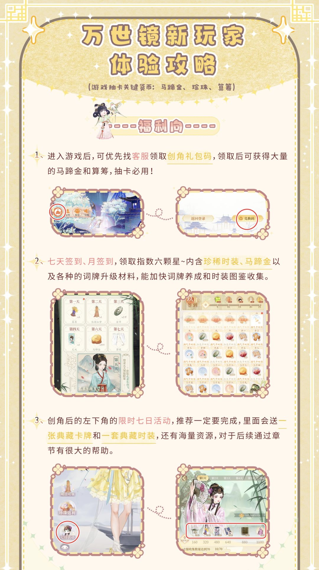✨通往千秋岁月的地图✨ | 万世镜攻略截图