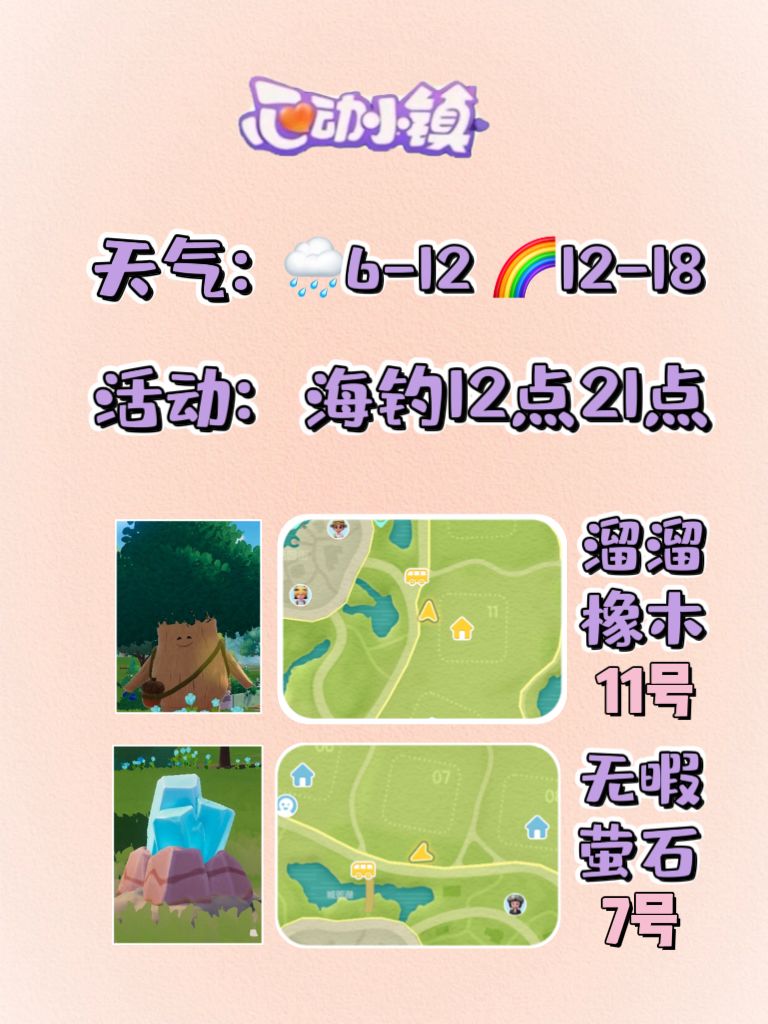 11月2日溜溜木萤石位置及活动摘要 2