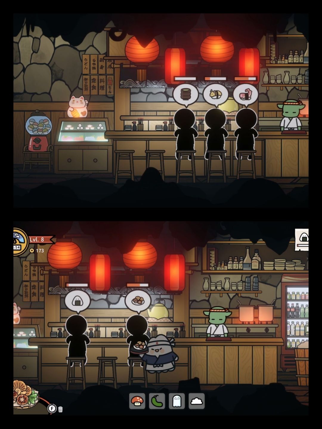 开寿司店!把可爱怪物做成美味料理 2