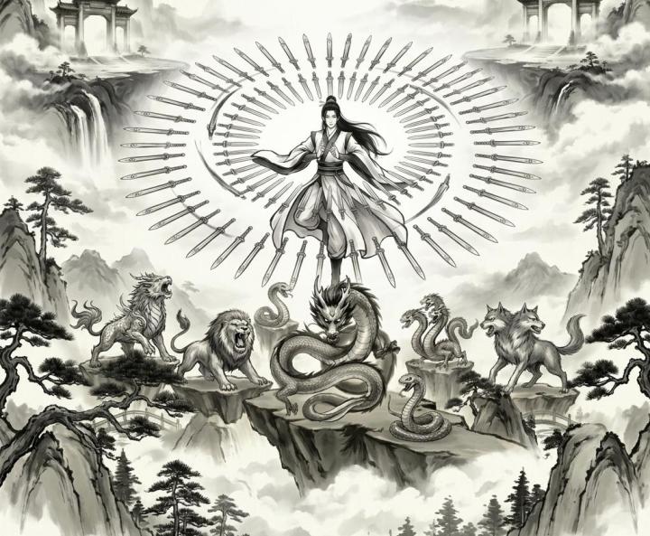 《万剑修仙传》首次测试开启！百剑割草，万剑齐飞！截图