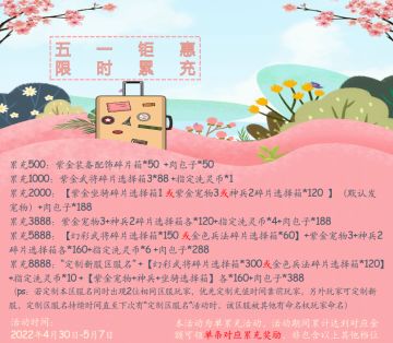 《名将之路》五一活动专期（已结束）