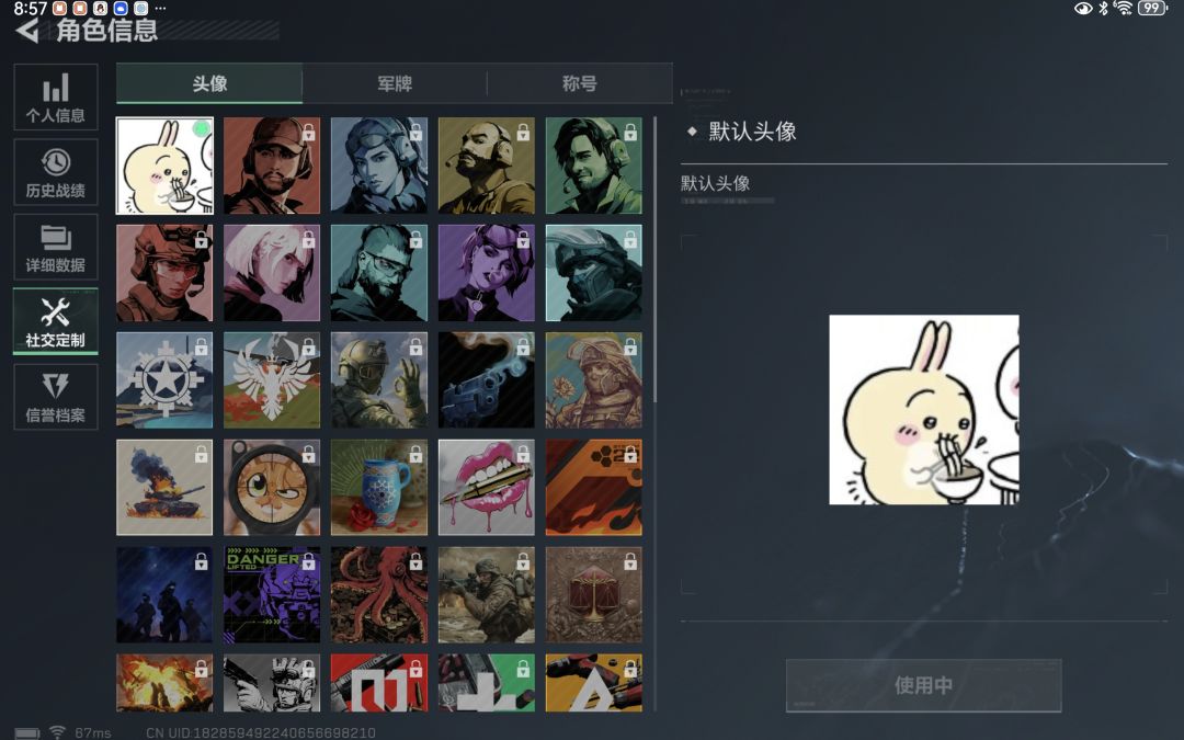 自定义头像怎么换? 1