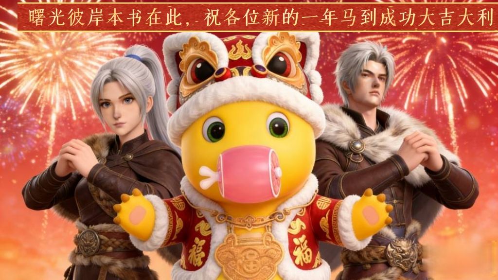 除夕快乐,荒原曙光同人文伴你过马年 1