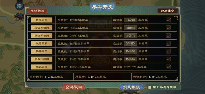 没钱，救命，每年两亿多。。截图