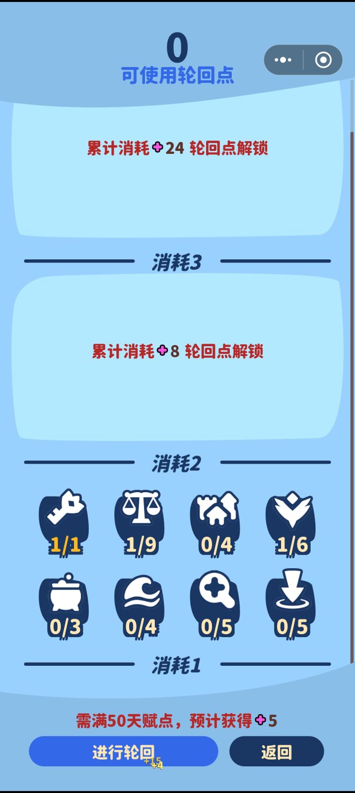 轮回点好像有问题截图